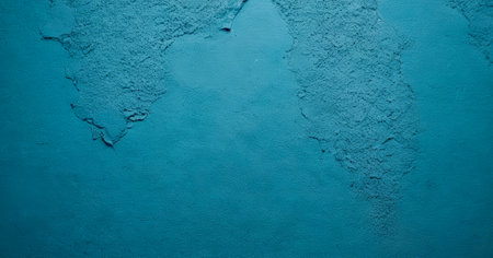 Unique blue wall texture close-up. Vintage photo with rustic wall theme for website banner, poster and wallpaper.の写真素材