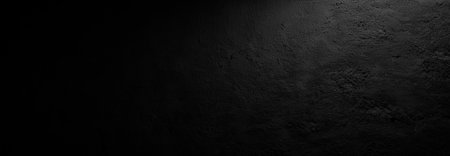 Rough black wall texture with unique ridge patterns. Background photo for website banner and...