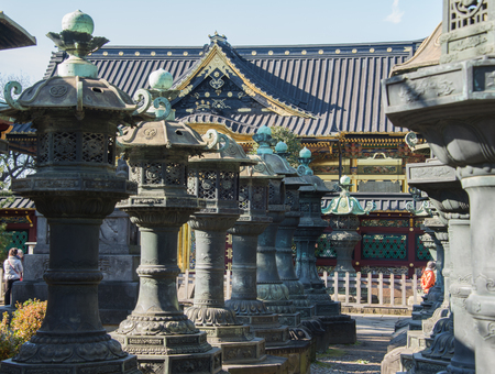 Ueno Temple, Japan Dec 2014.のeditorial素材