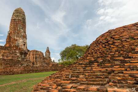 Ayutthaya, Thailand Aug 2015.の写真素材