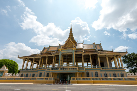 Royal Palace Phnom Penh Cambodia Sep 2015のeditorial素材