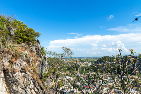 City of Danang from Marble Mountains in Vietnam May 2016.の写真素材