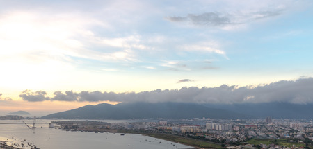 Business District of Da Nang City May 2015の写真素材