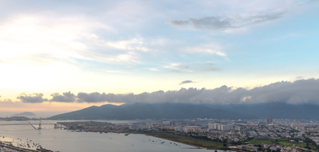 Business District of Da Nang City May 2015の写真素材