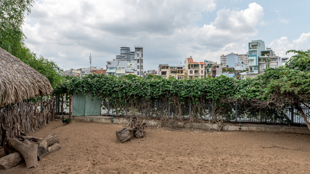 Building and natural evolution in the town 2016の写真素材