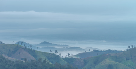 Natural Mountain Huai Nam Khun Village Chiang Rai, Thailand Sep 2016の写真素材
