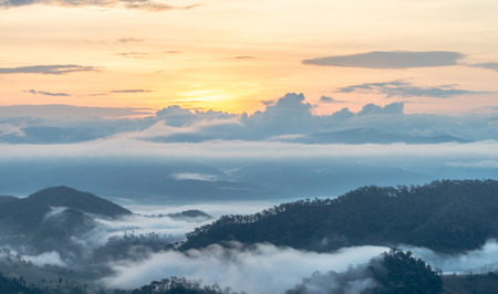 Natural Mountain Huai Nam Khun Village Chiang Rai, Thailand Sep 2016の写真素材