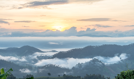 Natural Mountain Huai Nam Khun Village Chiang Rai, Thailand Sep 2016の写真素材