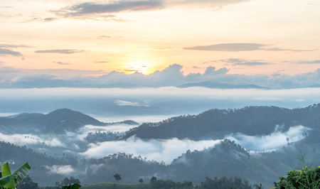 Natural Mountain Huai Nam Khun Village Chiang Rai, Thailand Sep 2016の写真素材