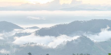 Natural Mountain Huai Nam Khun Village Chiang Rai, Thailand Sep 2016の写真素材