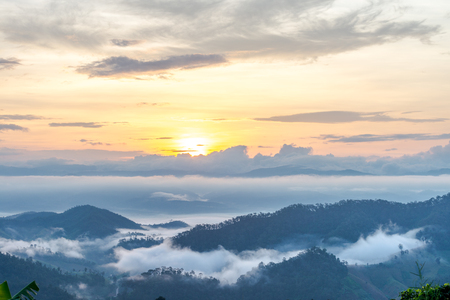 Natural Mountain Huai Nam Khun Village Chiang Rai, Thailand Sep 2016の写真素材