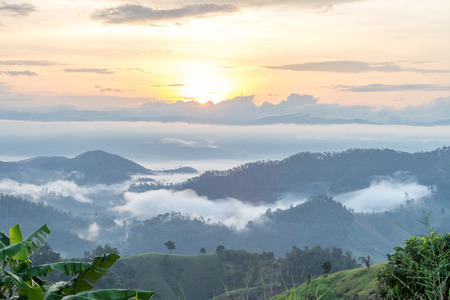 Natural Mountain Huai Nam Khun Village Chiang Rai, Thailand Sep 2016の写真素材