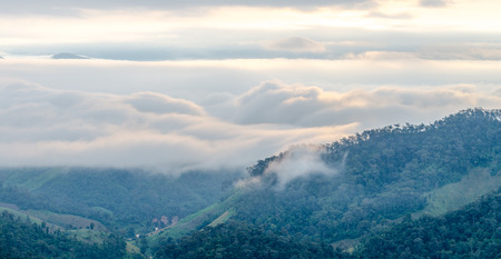 Natural Mountain Huai Nam Khun Village Chiang Rai, Thailand Sep 2016の写真素材