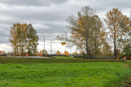 Natural during autumn in Vancouver Canada Oct 2016の写真素材