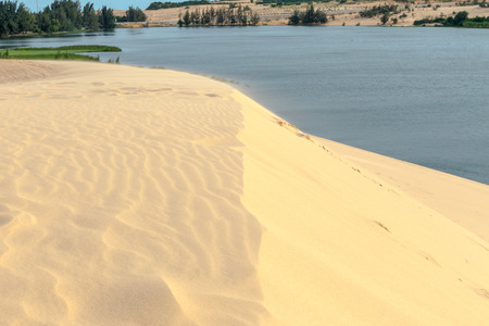 Sand dunes, Mui Ne South Vietnam Dec 2016の写真素材