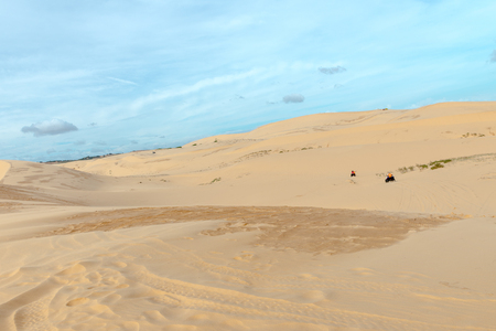 Sand dunes, Mui Ne South Vietnam Dec 2016の写真素材