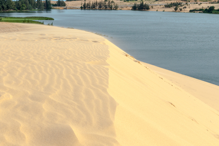 Sand dunes, Mui Ne South Vietnam Dec 2016の写真素材