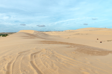 Sand dunes, Mui Ne South Vietnam Dec 2016の写真素材