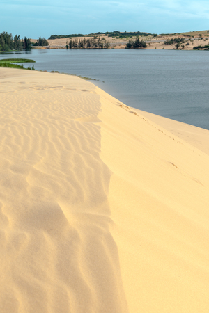 Sand dunes, Mui Ne South Vietnam Dec 2016の写真素材