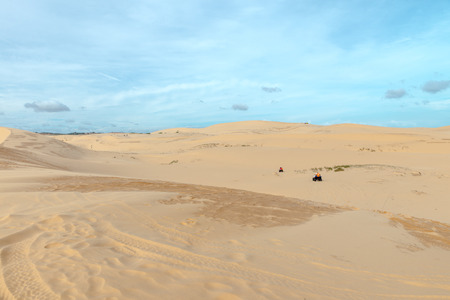 Sand dunes, Mui Ne South Vietnam Dec 2016の写真素材