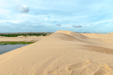 Sand dunes, Mui Ne South Vietnam Dec 2016の写真素材