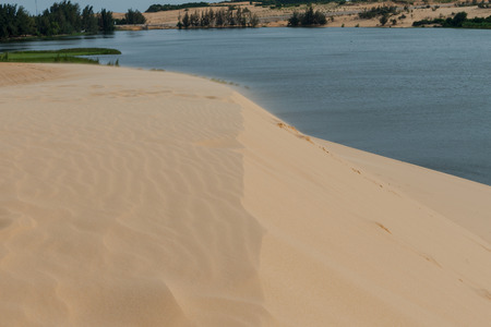 Sand dunes, Mui Ne South Vietnam Dec 2016の写真素材