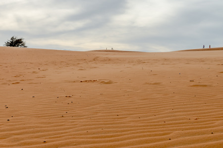 Sand dunes, Mui Ne South Vietnam Dec 2016の写真素材