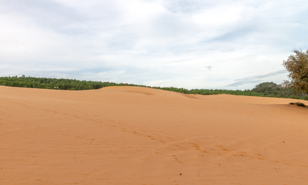 Sand dunes, Mui Ne South Vietnam Dec 2016の写真素材