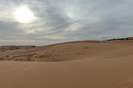 Sand dunes, Mui Ne South Vietnam Dec 2016の写真素材
