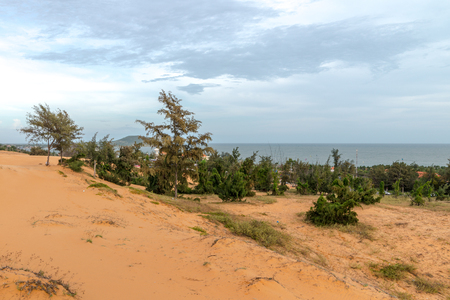 Sand dunes, Mui Ne South Vietnam Dec 2016の写真素材