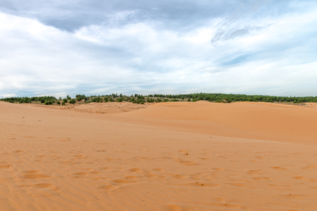 Sand dunes, Mui Ne South Vietnam Dec 2016の写真素材