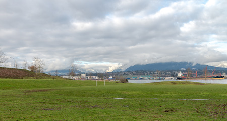 Canada Place during clear sky, Vancouver Jan 2107のeditorial素材