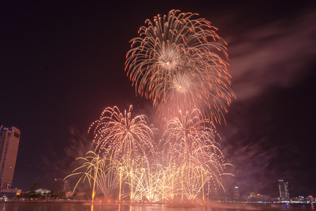 DIFF (Da Nang International Fireworks Festival 2017) Vietnam Jun 2017.
