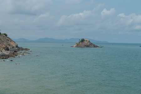 Vung Tau beach Vietnam during summer timeの写真素材