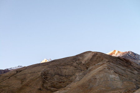 Mountain and Natural Landscape, Leh Ladakh India Aug 2017の写真素材