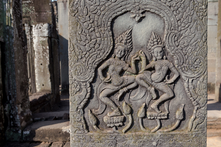 Angkor Wat Siem Reap ruinsの写真素材