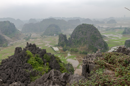 Ninh Binh Province, Ha Noi Vietnam 23 Dec 2018の写真素材