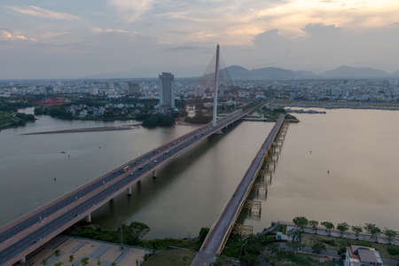 Nightlife Business District of Da Nang City May 2016のeditorial素材