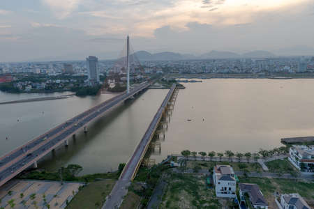 Nightlife Business District of Da Nang City May 2016のeditorial素材