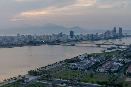 Nightlife Business District of Da Nang City May 2016のeditorial素材