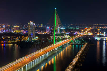 Nightlife Business District of Da Nang City May 2016のeditorial素材