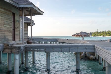 Luxury Resort in Maldives â June 21, 2018 Luxury resort and hotel in Maldives a favoriteのeditorial素材