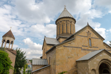 The Holy Trinity Cathedral of Tbilisi commonly known as Sameba.の写真素材