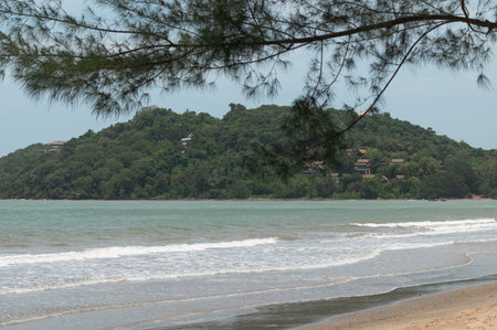 Beach on the island of Koh Samui in Thailand, Surat Thaniの写真素材
