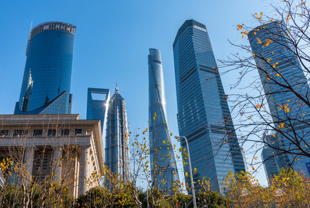 High-rise building in Lujiazui