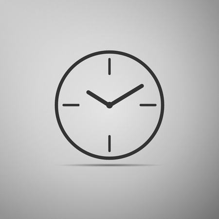 Clock icon. Vector Illustration.のイラスト素材