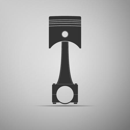 Car engine piston icon. Vector Illustrationのイラスト素材