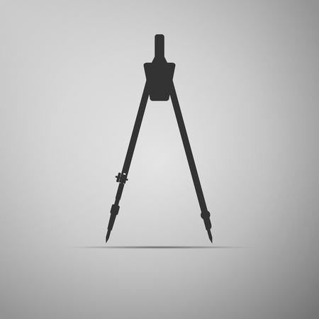 Compass icon. Vector Illustration.のイラスト素材