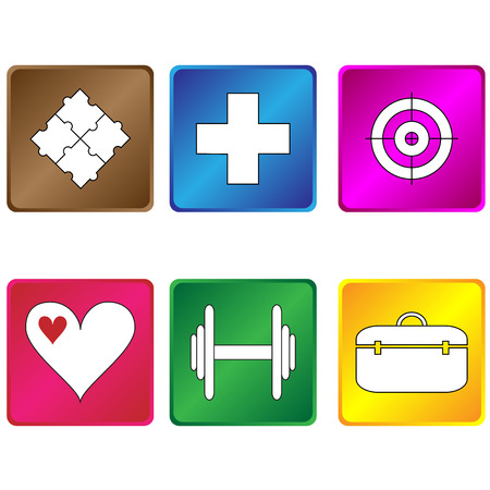 Business icons. Vector Illustration.のイラスト素材