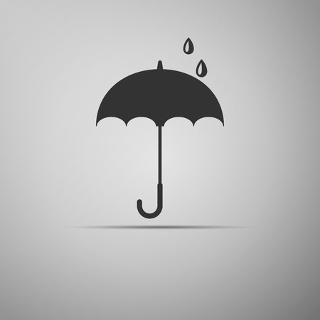 Umbrella icon. Vector illustrationのイラスト素材